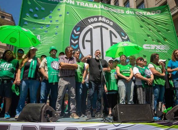 El Secretario General de ATE ratificó el paro de 36 horas y mañana marcha al Ministerio de Desregulación