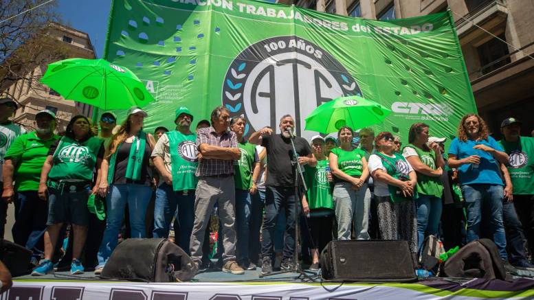 En este momento estás viendo El Secretario General de ATE ratificó el paro de 36 horas y mañana marcha al Ministerio de Desregulación